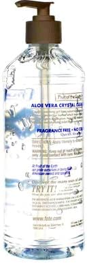 Fruit of the Earth Aloe Vera Crystal Clear Aloe Gel,20 oz (Pack of 3)