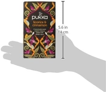 Pukka Herbal Teas Licorice and Cinnamon - 20 Bags, 20 Count