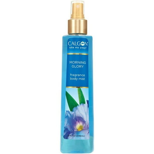 Calgon Morning Glory Fragrance Body Mist 8 oz ( Pack of 3)
