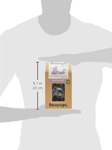 Teapigs Jasmine Pearls Tea Bags Made with Whole Leaves(1 Pack of 50 Tea Bags)