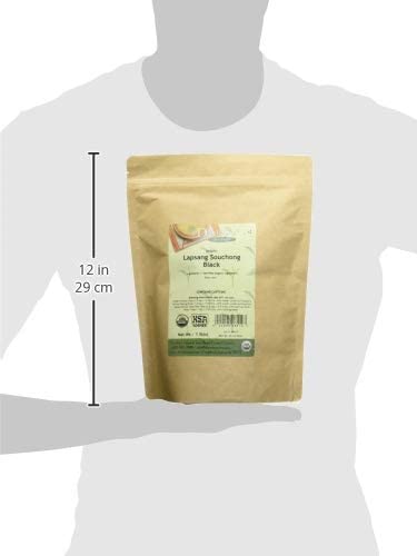 Davidson's Organics, Lapsang Souchong Black, Loose Leaf Tea, 16-Ounce Bag