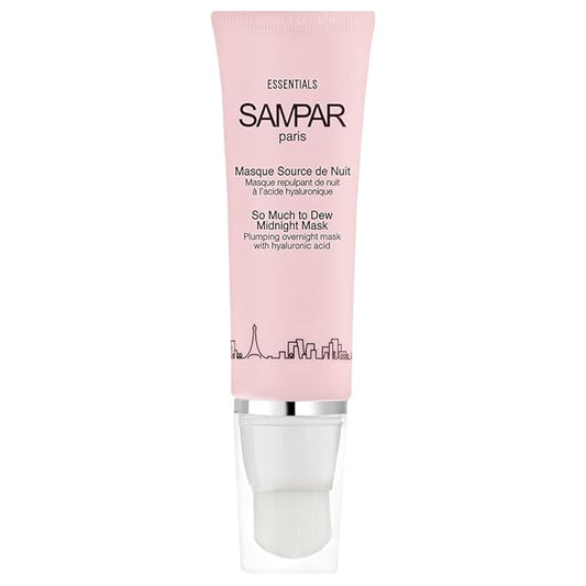 So Much To Dew Midnight Mask - Overnight Re-plumping Mask with Hyaluronic Acid - Hydrates & Restores Skin - All Skin Types - Cruelty-Free Paris Beauty - Rejuvenates & Moisturizes (1.7 oz)
