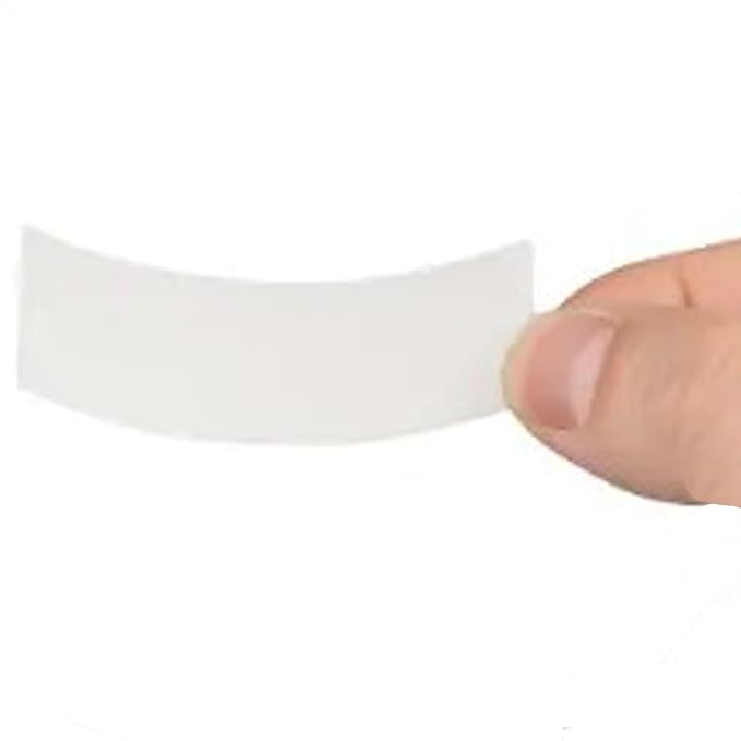 Foam Eye Pads for Eyelash Extensions - 2 Rolls with 110 Pre-Cut Self-Adhesive Under Eye Pads - Lint-Free Lash Pads for Eyelash Extension Application - Gentle Foam Eyelash Pads for Salon Use