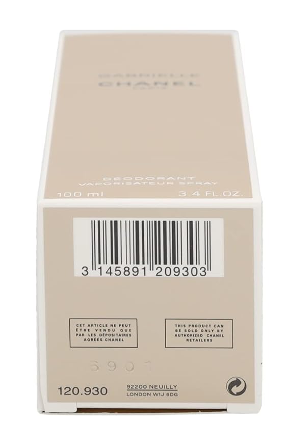 Chanel Gabrielle Deodorant Spray 3.4 Ounces