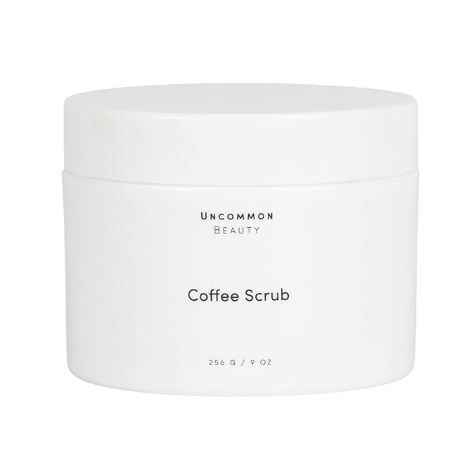 Coffee Scrub - Exfoliating and Hydrating Body Scrub - All Skin Types, Vegan, Cruelty Free, Fragrance Free, 9 OZ