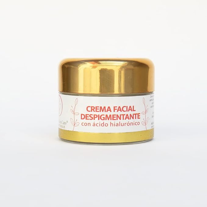 Facial Cream - Despigmentante with Hyaluronic Acid, Zinc & Vitamin C, Fade Sun Spots, Cruelty-Free, 1 fl oz