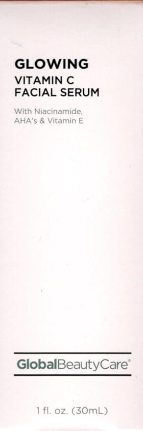 Global Beauty Care Glowing Vitamin C 3 Piece Set with Vitamin C Eye Cream, Vitamin C Skin Cream and Vitamin C Eye Cream with Niacinamide, AHA's & Vitamin E