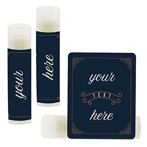 Andaz Press Personalized Lip Balm Party Vintage