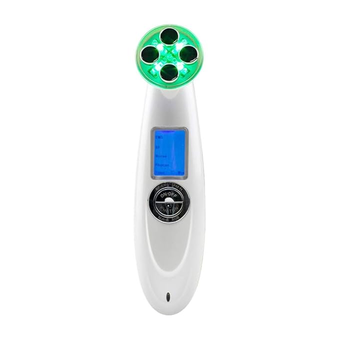 NORLANYA Facial Skin Care Time Master, Face Toning, Face Lift Device 5 Colors LED Photon Therapy Rechargeable