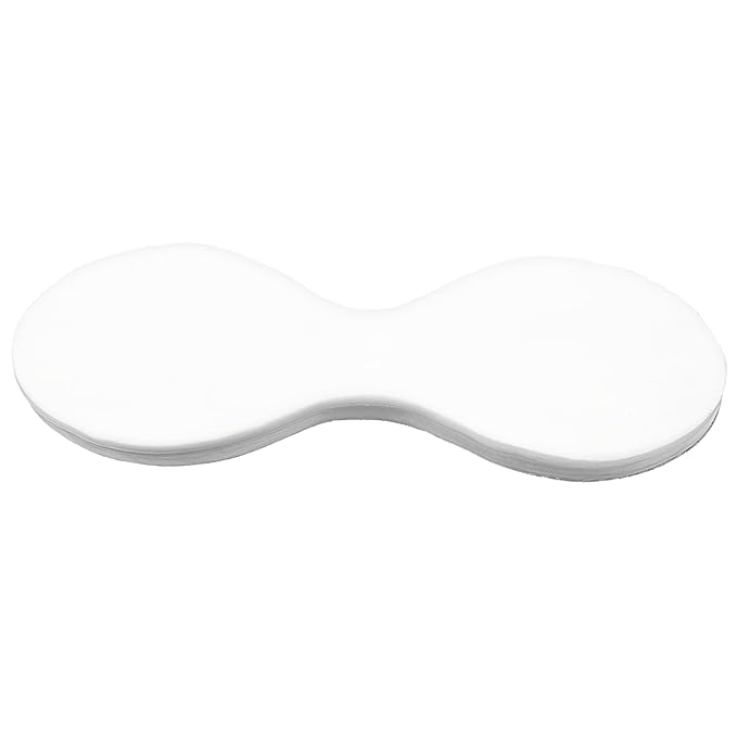 100 Sheets Disposable Eye Mask, Disposable Non Woven Eye Care Cotton Eyemask DIY for Skincare Spa Wrap Moisture Retention Cosmetic Facial Paper Toner, Serum, Or Lotion