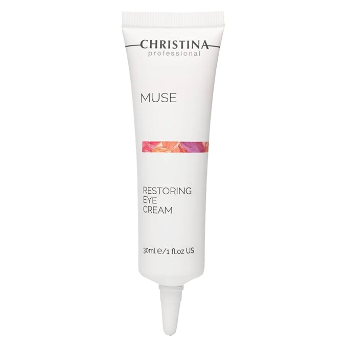 '-CHRISTINA- Muse Restoring Eye Cream | Diminishes Fine Lines, Dark Circles, and Signs of Aging | Formulated with Peptides for Lasting Rejuvenation 30ml