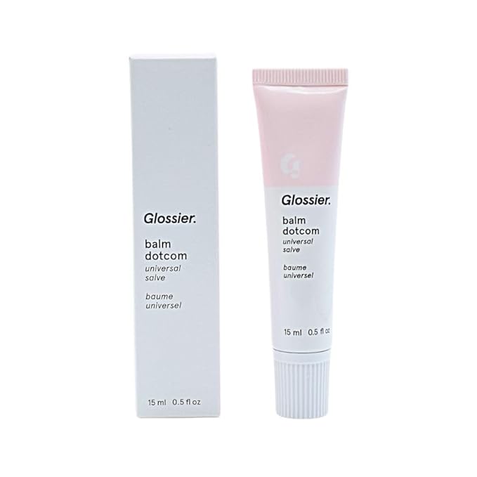 Glossier Balm Dotcom Lip Balm and Clear