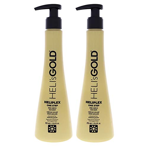 Heliplex One Step Hair Serum for Unisex - 8.4 oz Serum - Pack of 2