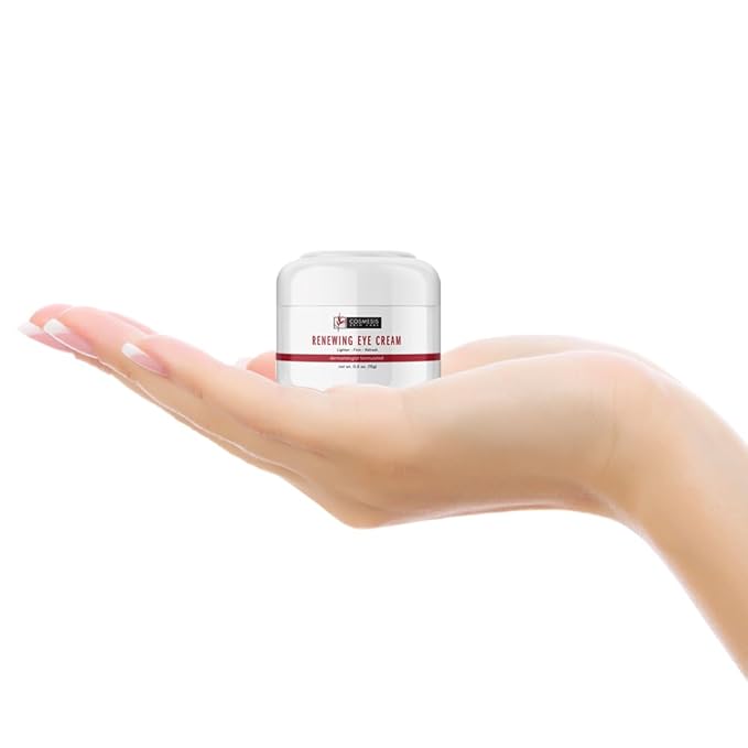 Renewing Eye Cream - Minimize Fine Lines, Promote Hydration & Skin Rejuvenation with Plant-Based Formula - 0.5oz