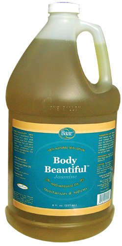 Body Beautiful Jasmine Massage Oil and Skin Lotion, Gallon