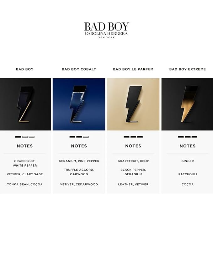 Carolina Herrera Bad Boy Extreme 2pcs Gift Set (EDP 100ml + S/Gel 100 ml)