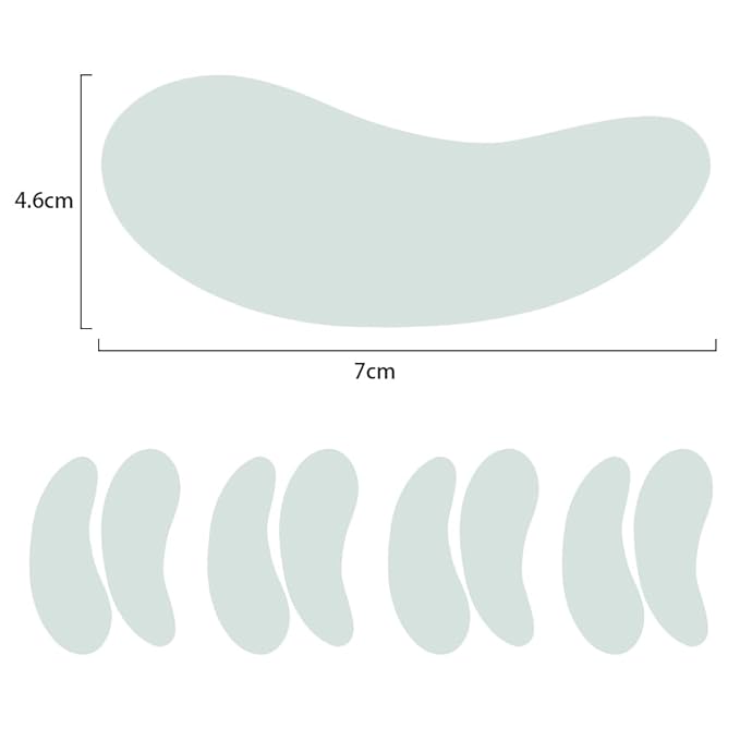 Reusable Eye Gel Cooling Pads and Silicone Eye Patches 6 Pairs, Eye Wrinkle Patches Reusable Under Eye Mask Plump Fine Lines, Hot Cold Treatment for Redness, Tin Case(Grey)