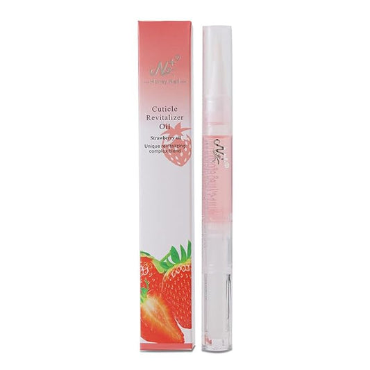 Natural Nail Growth Oil, Nail Protector with Strawberry Oil, 0.17 Fl Oz