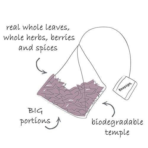 Teapigs Super Fruit Tea Made With Whole Fruit (1 Pack of 50 Tea Bags)