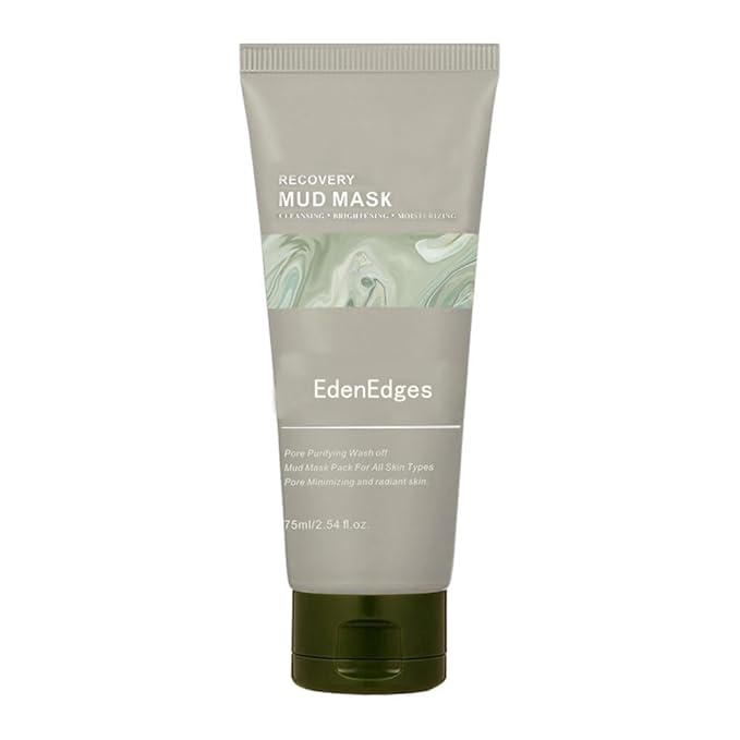 Relief Mud Face and Body Mask, Deep Pore Cleanser, Hydrating and Moisturizing, 91.8% Nature-Derived Ingredients