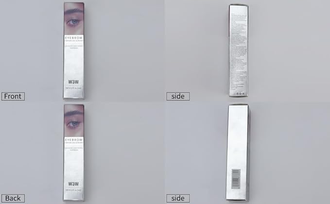 Eyebrow Serum,W3W Eyebrow Growth Serum Advanced Formula for Boost Longer, Fuller, and Thicker Brows Lashes,3 ML (White)