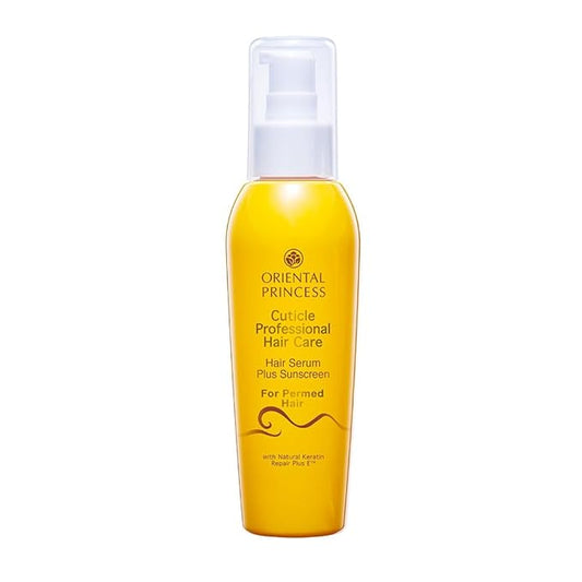 HairxOrientalprincess Cuticle Professional Hair Care Hair Serum Plus Suns, Natural Keratin Repair Plus E, 4 Concentrated Formula Hair Nourishing Vitamin (for Permed Hair, Camellia Oil)