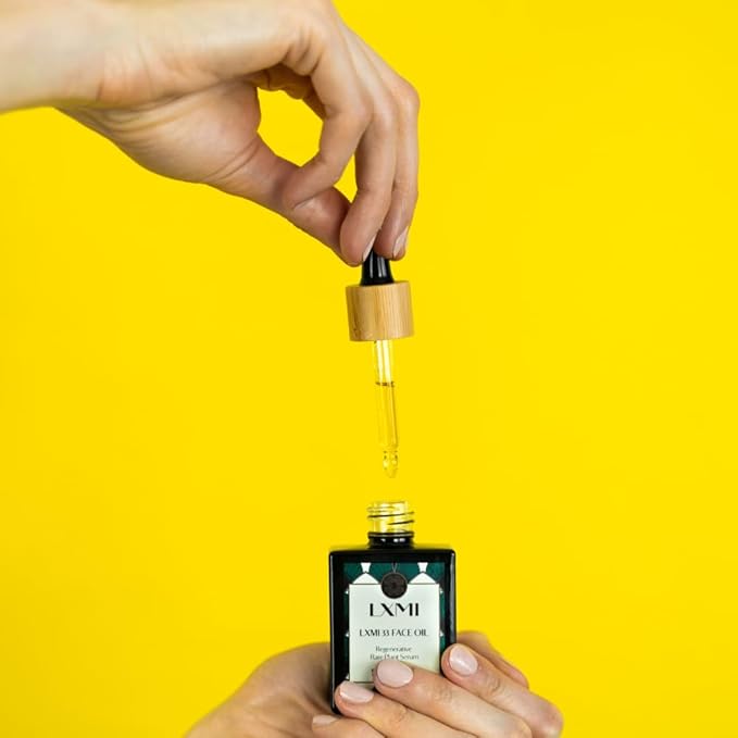 LXMI 33 Face Oil - Plant-Based Skincare Powered by 33 Rare, Nourishing, Social Impact-Sourced Botanicals - Moisturizing, Protecting, Glow
