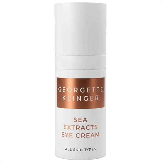 Georgette Klinger Sea Extracts Eye Cream - Undereye Cream Antioxidant-Rich, Anti-Aging, Brightens, Firms, Boost Collagen. Promotes Cell Turnover, and Maintains Moisture & Hydration - 1/2 oz