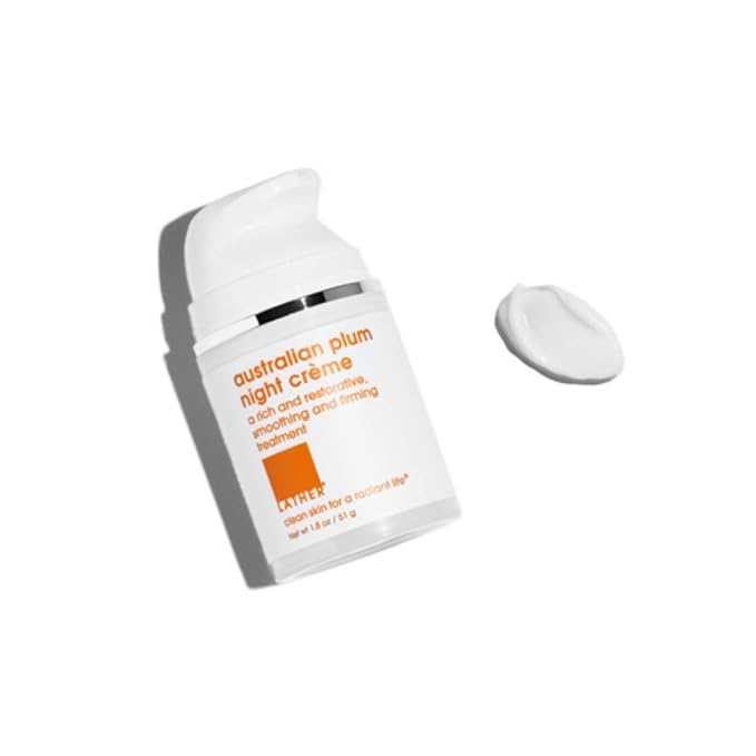 LATHER Australian Plum Night Crème, 1.8 Ounce