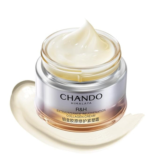 Extravagance Rejuvenation Collagen Cream (55g/1.94oz) - Collagen Anti Aging Face Cream Moisturizer for Boosts Skin Renewal and Collagen Replenishment
