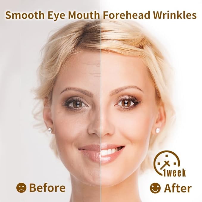 Forehead wrinkle patch wrinkle patch, reusable, for the prevention of skin wrinkles, sleep overnight to remove wrinkles, a pack of three tablets