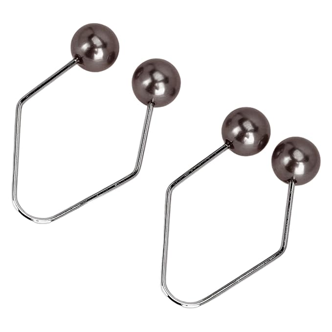 Facial Dimple Maker 2 Pair Dimple Trainer Balls for Face Cheeks, Create a Beautiful Smile, Develop Dimples (Black)