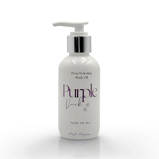 Hydrating Body Oil for Women | Lightweight All-Natural Moisturizing Oil | Fast-Absorbing Moisturizer | Scented Body Oil for Women - Pink Pepper 3 Oz