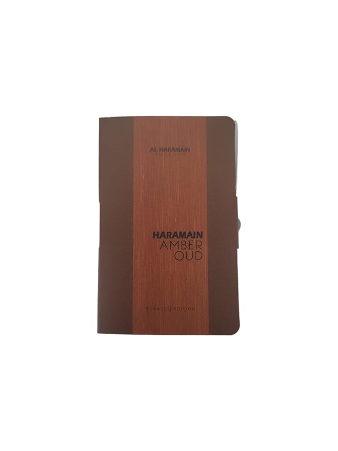 Al Haramain Amber Oud Tobacco Edition Eau De Parfum Mini Spray, 0.8ml/0.02oz (Unisex) (Pack of 3)