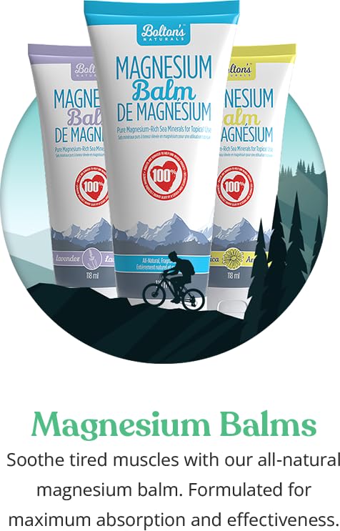 Bolton's Naturals Arnica Magnesium Chloride Balm 118ml