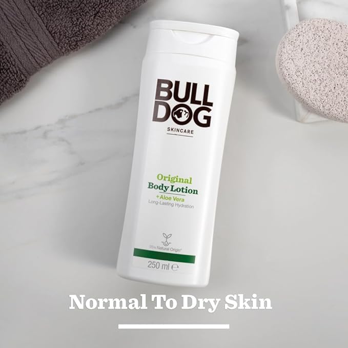 BULLDOG - Bodycare for Men | Original Body Lotion | Hydrates and Nourishes Skin | 250 ml