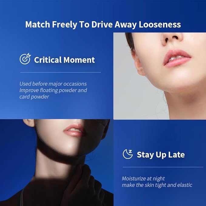 Ultra-Hydrating Facial Essence – Hyaluronic Acid & Collagen Serum, Portable Single-Use Ampoules for Deep Moisture & Firming, Suitable for All Skin Types (1 Box of 10).