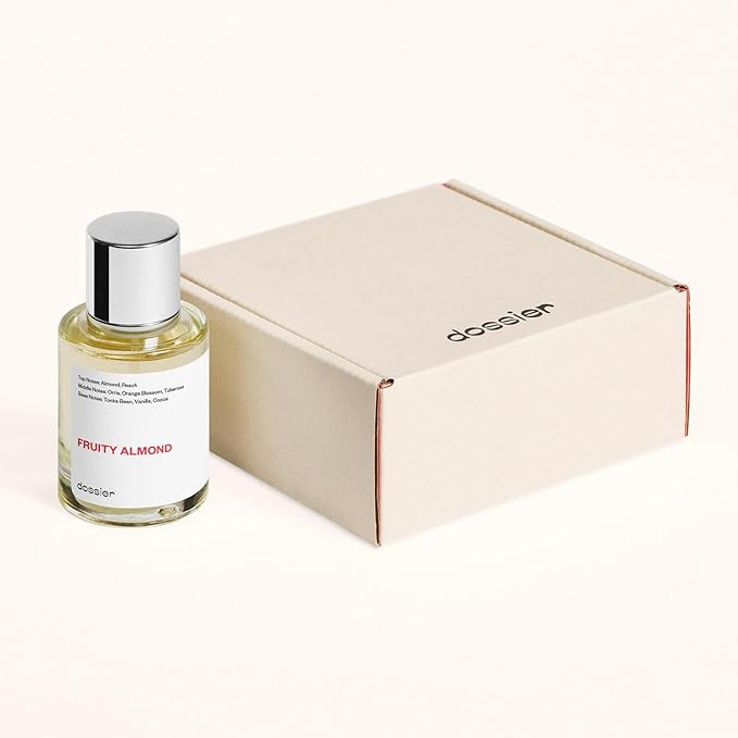 Dossier - Fruity Almond - Eau de Parfum - Inspired by C.Herrera Good Girl - Perfume Luxury - Pure Infused - Paraben Free - Vegan - For Women - Fragrance 1.7 0z (Spray 50ml)
