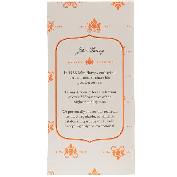 Harney & Sons Black Tea Bags, Hot Cinnamon Spice, 20 Count