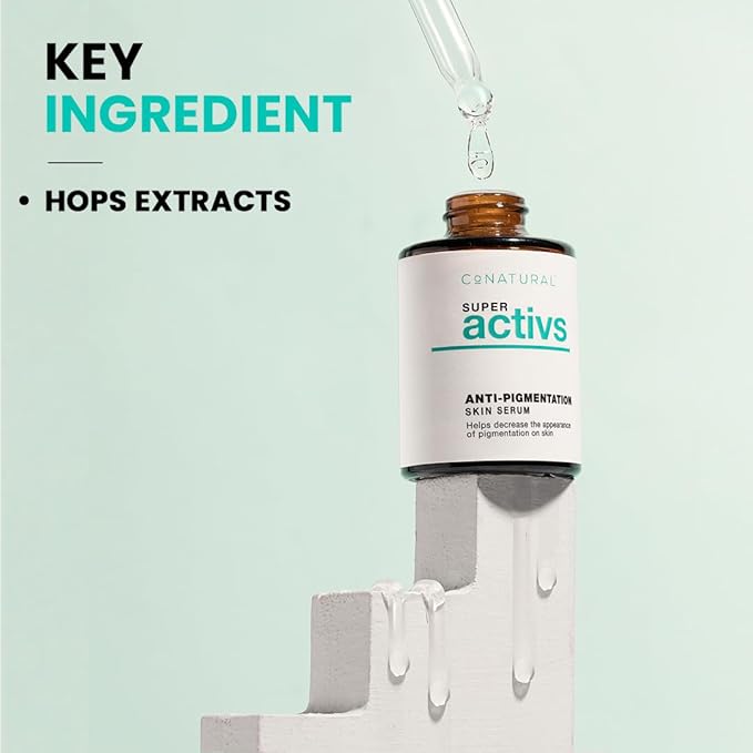 Conatural Anti-Pigmentation Serum 30ml - Dark Spot Corrector Serum for Hyperpigmentation, Dark Spots, & Dull Skin- Targeted Treatment with Antioxidants for Effective Dark Spot Removal