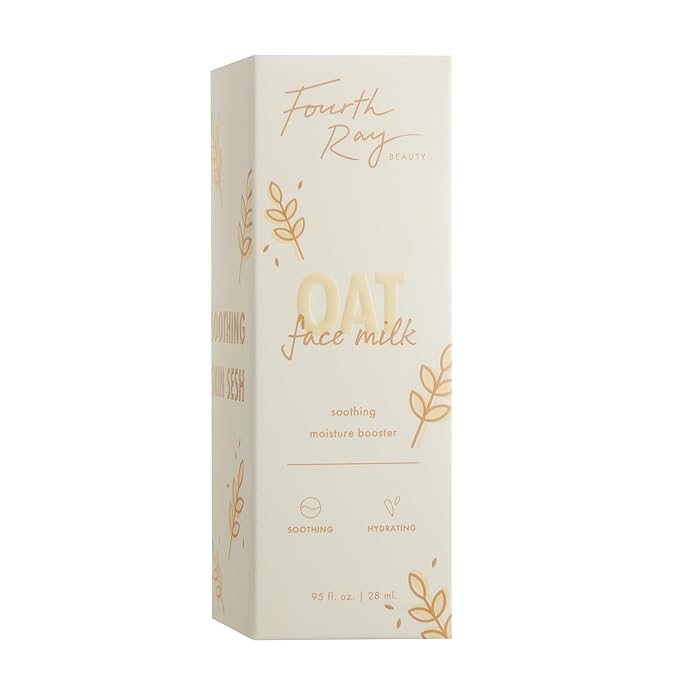 ColourPop Fourth Ray Beauty Oat Face Milk - Moisturizing Face Serum Infused with Oat Extract, Jojoba & Squalane - Conditions Skin for a Healthier-Looking Complexion (0.95 oz)