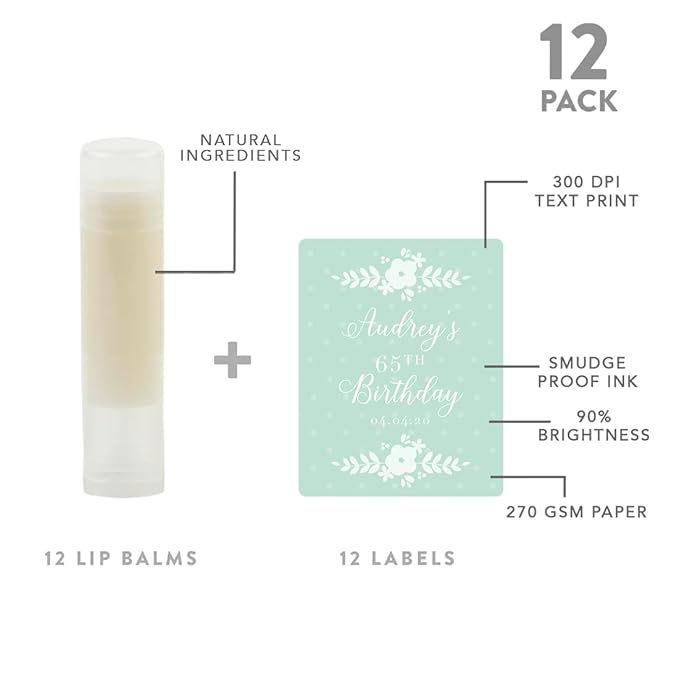 Andaz Press Personalized Milestone Birthday Party Green,