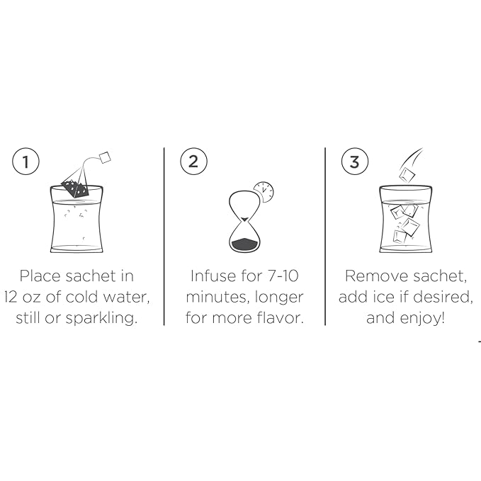Tea Forte Cold Brew Pomegranate Vanilla Iced Tea Infuser