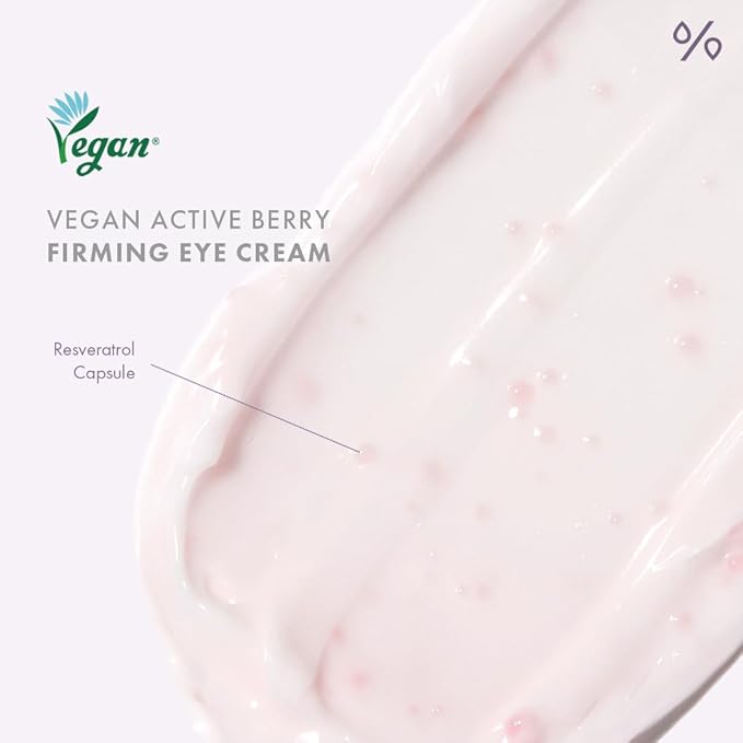 leegeehaam Dr.Ceuracle Vegan Active Berry Firming Eye Cream with Applicator (32g / 1.12 oz.) - Hydrating Resveratrol Eye Treatment for Dark Circles and Puffiness
