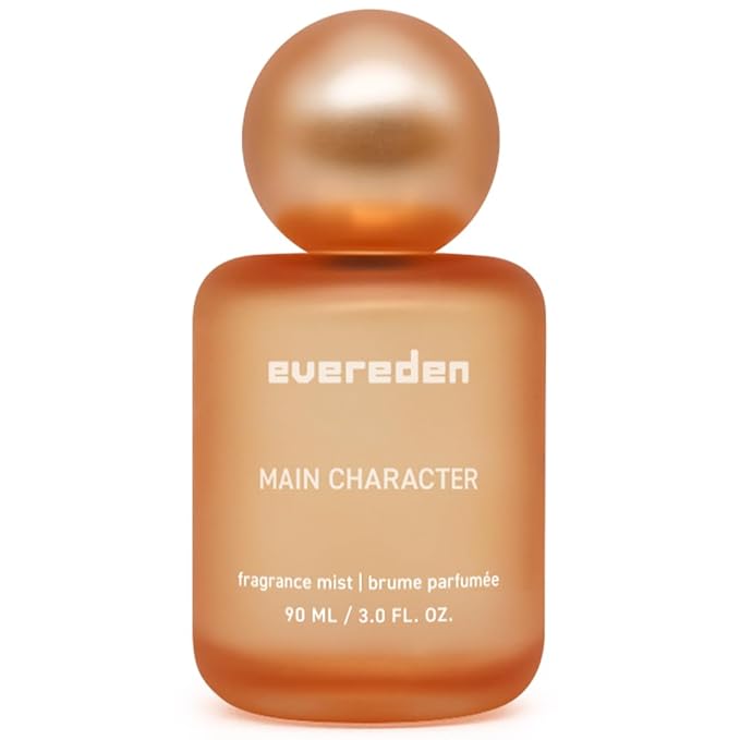 Evereden Fragrance Hair and Body Mist - Main Character: Clean and Vegan Collectible Hair and Body Spray for Teen Girls - Amplify Your Self-Expression with Iconic Scents in Mesmerizing Mist Dispensers