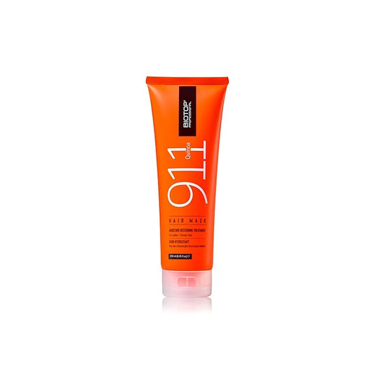 Biotop Professional 911 Quinoa Hair Mask - Repairing Hair Mask Treatment For Dry or Extremely Damaged Strands - Color Safe & Cruelty Free Hair Care - (8.45 oz/250ml)