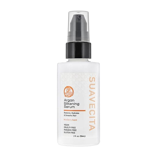 Suavecita Argan Silkening Serum Wild Berry Scent 2 Fl Oz