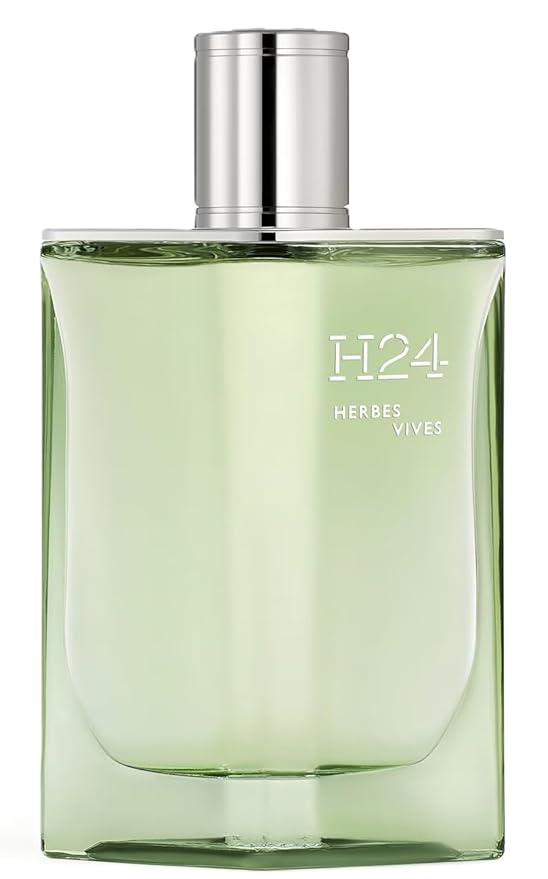 Hermes H24 Herbes Vives Eau De Parfum Rechargeable Spray for Men, 3.4 Ounce