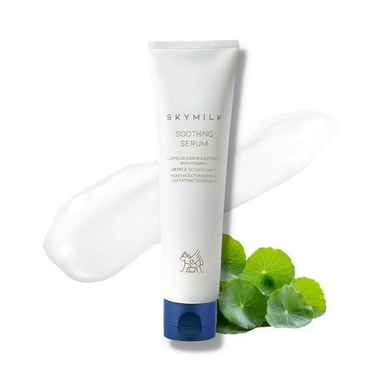 Centella Soothing Serum with Donkey Millk | 100ml 3.38 Fl.Oz | Cooling | Moisturizing | Anti- Inflammatory | Hypoallergenic | Ideal for Sensitive Skin