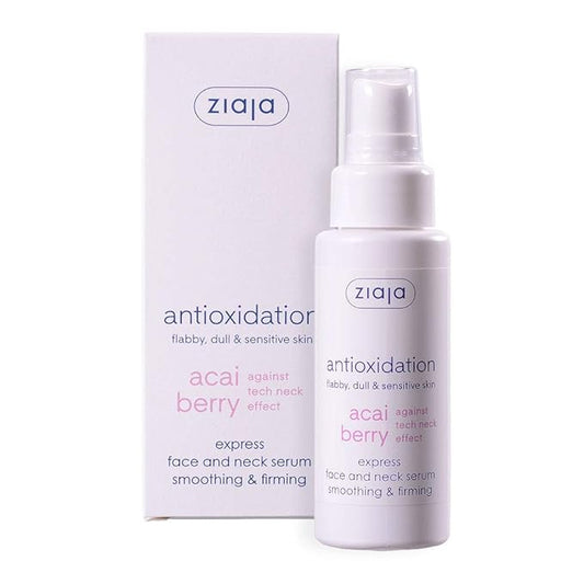 Ziaja ACAI BERRY SMOOTHING-FIRMING FACE NECK EXPRESS SERUM 50ml
